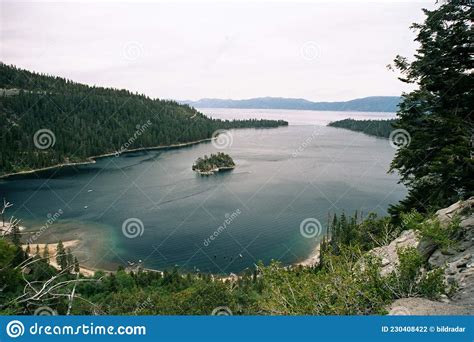 Emerald Bay In Lake Tahoe In The Sierra Nevada California Stock Photo