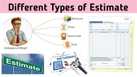 Types Of Estimate Estimation Methods In Civil Engineering
