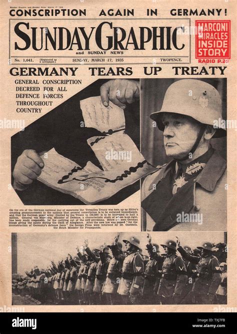 Conscription Germany 1935 Hi Res Stock Photography And Images Alamy