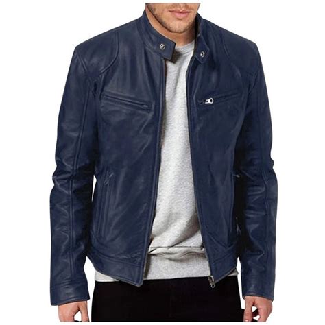 Mens Leather Jackets Etsy