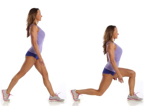 alternating lunges exercise description and implementation