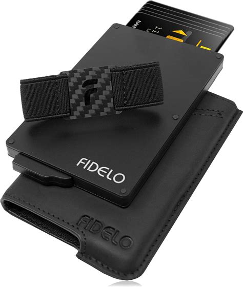 Buy Fidelo Minimalist Wallets Card Wallet Hybrid Rfid Wallets For Men