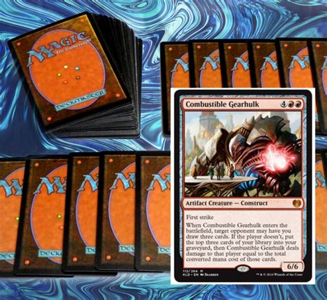 Mtg Red First Strike Deck Magic The Gathering Rares 60 Cards Kari Zev