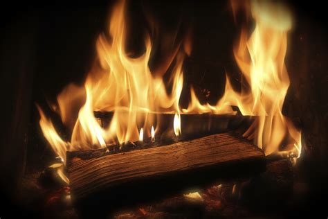 Free Images Wood Flame Fire Fireplace Darkness Firewood