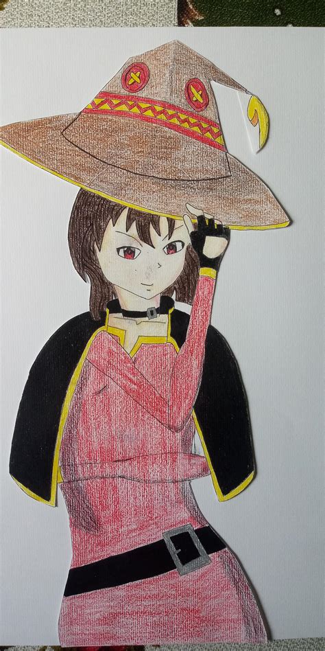 My First Drawing Of Megumin Rmegumin