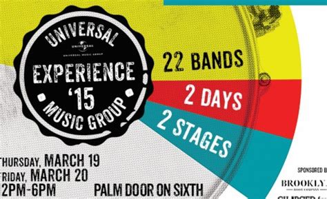 Universal Music Group Sxsw 2015 Experience Announced Mxdwn Music