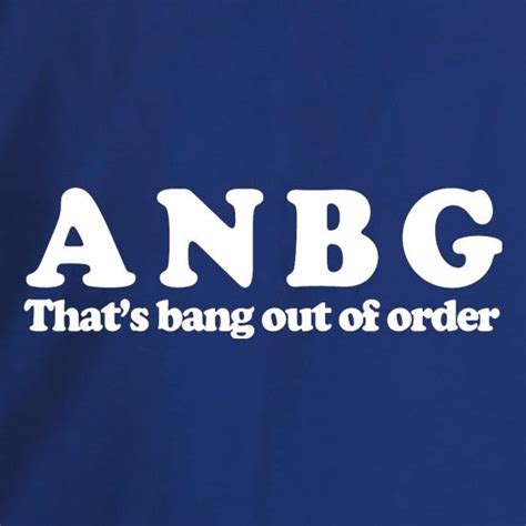 Anbg Thats Bang Out Of Order Vest By Chargrilled
