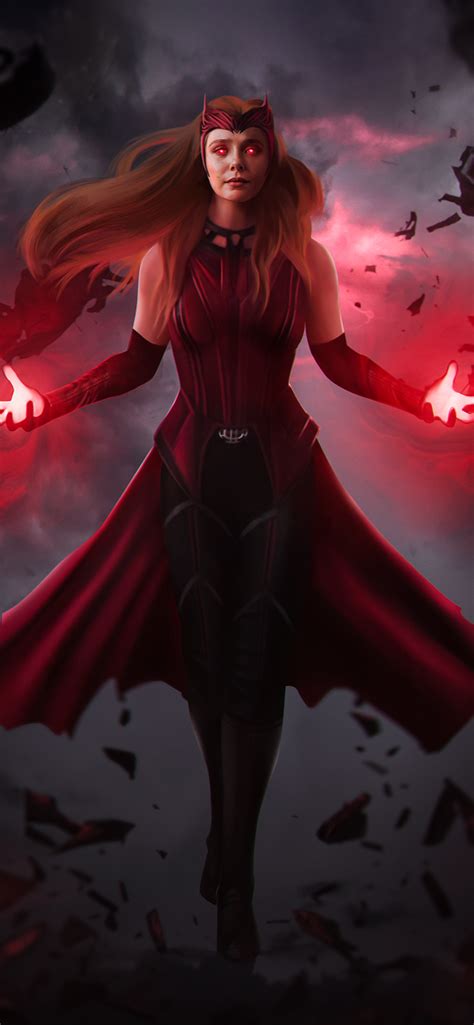 Wanda Maximoff Wallpaper Scarlet Witch Comic Scarlet Witch Marvel Art