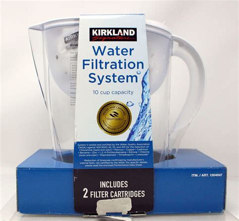 Kirkland Signature Water Filtration System Pitcher