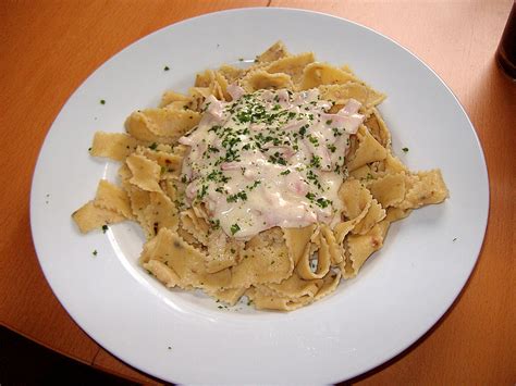 Bandnudeln mit Schinken Sahne Soße von KatjaGehr