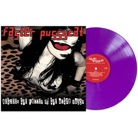 faster pussycat between the valley of the ultra pussy purple vinyl cleopatra records store
