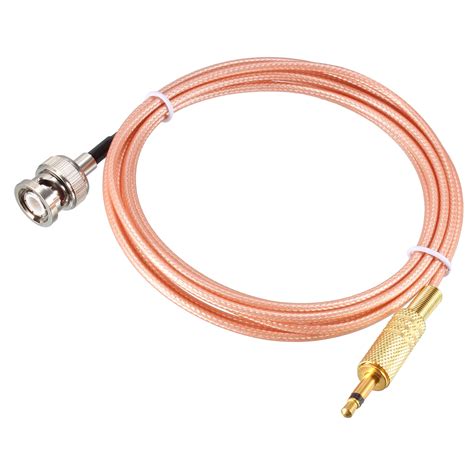 Bnc Male To 35mm 18 Mono Ts Male Coaxial Power Audio Cable 50 Ohm