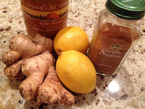 Lemon Ginger Cinnamon Honey And Cinnamon Real Food Recipes Food