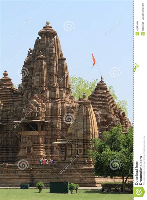 The Temple City Of Khajuraho Stock Photo Image Of Unesco Shiva 42185014