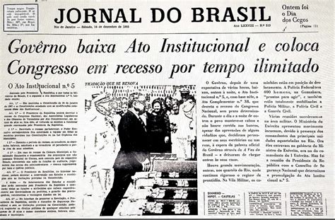 Brasil República Decretação do AI 5 StudHistória