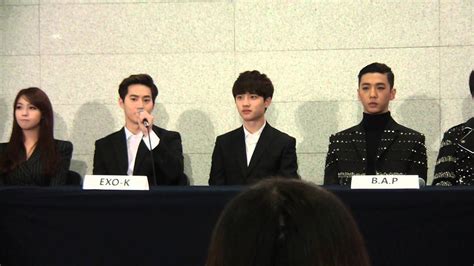 141030 Music Bank In Mexico Press Conference Part 4 Question Time
