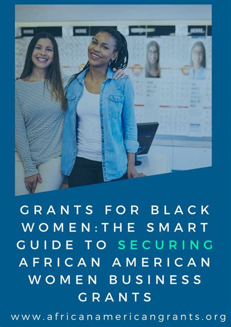 african american grants grants for black women the smart guide to securing african american