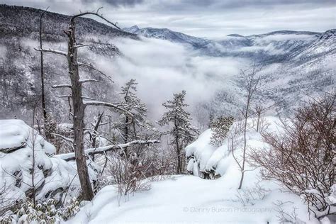 The parkway varies in elevation from just under 650 feet at virginia's james river to over 6,000 feet south of mount pisgah in north carolina. North Carolina mts. | Winter photography, Blue ridge ...