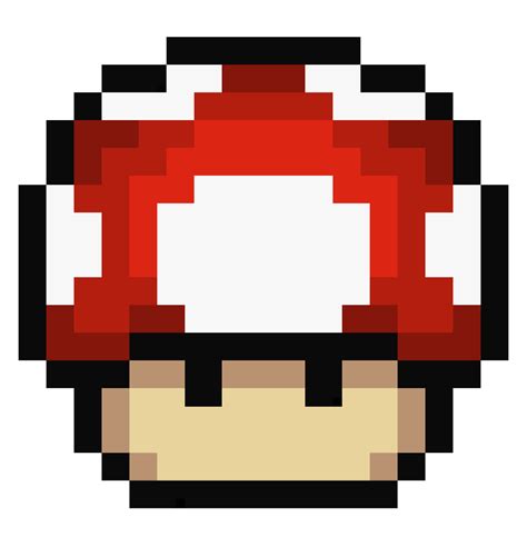 Super Mario World Png Mario Mushroom Pixel Clipart Super Mario World