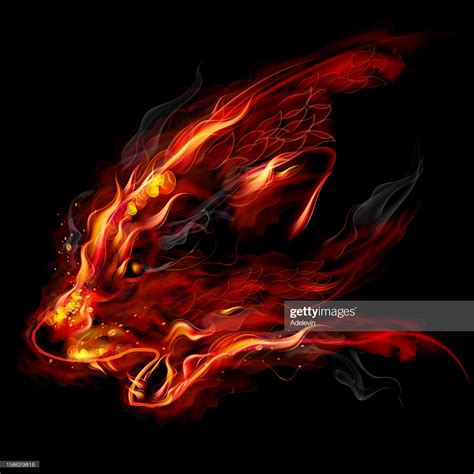 Fire Wolf High Res Vector Graphic Getty Images
