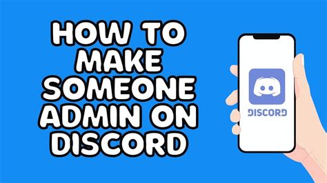How To Make Someone Admin On Discord Youtube