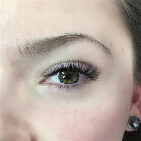 Natural wispy cat eye doll eye. Natural looking volume extensions. Volume lashes can be ...