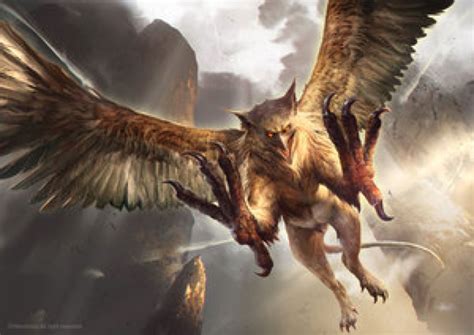 Gryphon By Therafa On Deviantart Fantasy Beasts Mythological