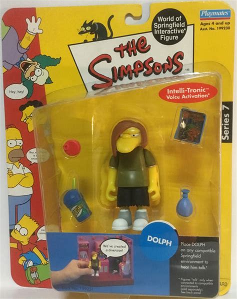 Simpsons World Of Springfield Dolph Interactive Figure Comics R Us