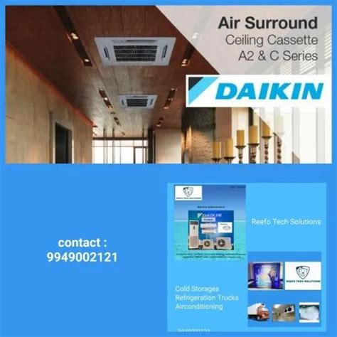 Daikin Cassette Air Conditioner With Tonnage At Rs In Hyderabad