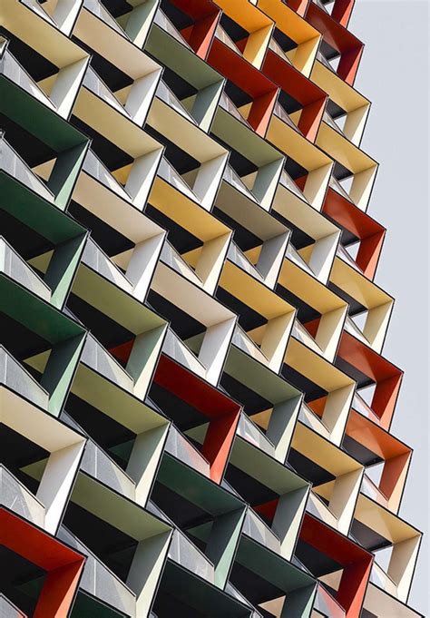 Colorful Facade Inspiration Modlar Com Architecture R Sidentielle Architecture Project