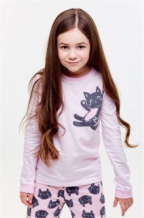 Пижама для девочки Umka 6565379 розовый купить оптом в HappyWear.ru