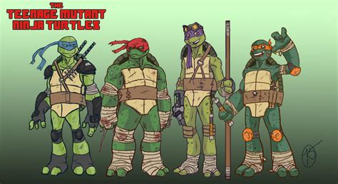 Teenage Mutant Ninja Turtle Designs By Deadpooleyo On Deviantart