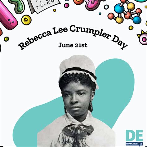 First Annual ‘dr Rebecca Lee Crumpler Day In Delaware Delaware