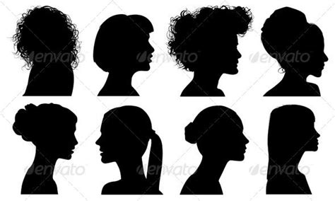 Female Hairstyle Silhouette Hairstyle Ideas