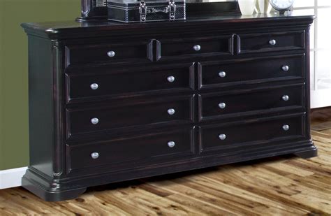 Check spelling or type a new query. Maryhill Rubbed Black 9 Drawer Dresser from New Classics ...