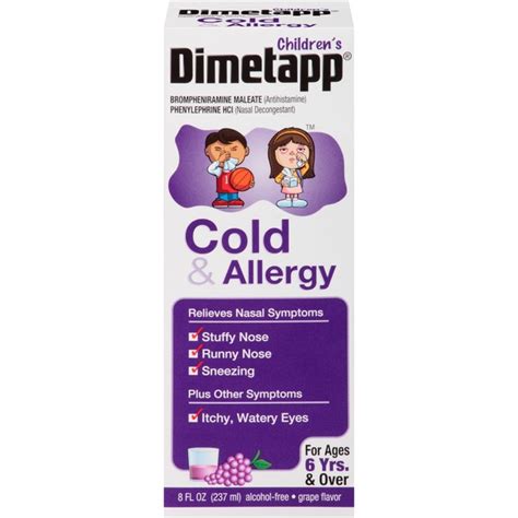 Dimetapp Childrens Cold And Flu Medication 8 Oz Instacart
