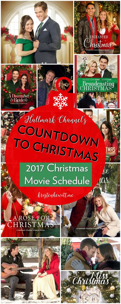 Because this grinch of a year will not put a damper on our holiday spirit. Hallmark Christmas Movies 2017 Schedule - Kristen Hewitt