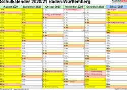 Aus technischen gründen erfolgen alle angaben ohne gewähr. KALENDER 2020 PDF BADEN WÜRTTEMBERG - Calendario 2019