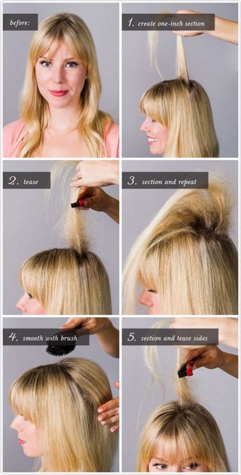 How To Tease Hair For Volume Pros Cons And Examples Hairstyle Camp