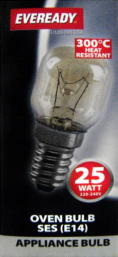 Eveready 25w Oven Lamp Ses Home Hardware Direct