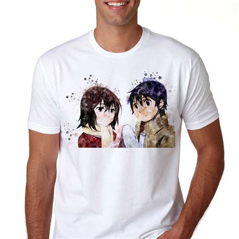 Erased Anime T Shirt Unisex Cotton Tee Shirt Manga T Quality N1325