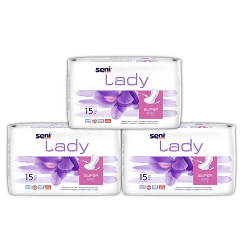 Buy Seni Lady Bladder Control Pads Super 15 Pieces Pack Of 3 Online