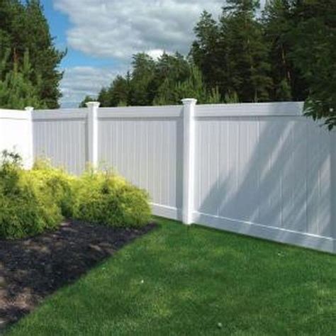 Nice 125 Attractive White Privacy Fence For Compliment Your Outdoor