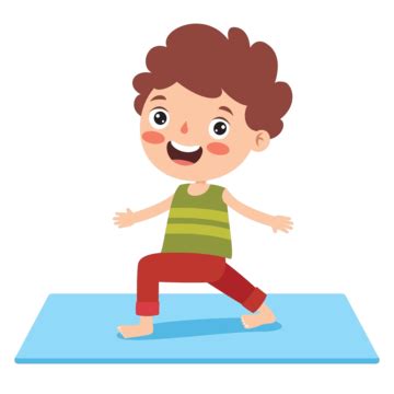 Funny Kid In Yoga Pose Meditation Posture Fitness Vector Meditation Posture Fitness Png And