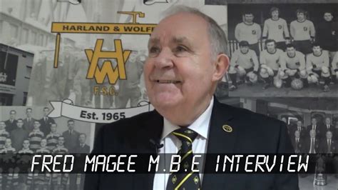 Fred Magee M B E Gives His Thought On Being Named On The Queen S New