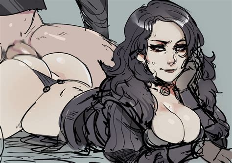 Yennefer The Witcher And 1 More Drawn By Maniacpaint Danbooru