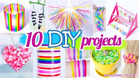 10 Diy Projects With Drinking Straws 10 New Amazing Drinking Straw