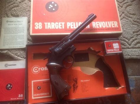 Crosman 38t 22 Cal Co2 Pistol In The Box I Sell Neat Stuff