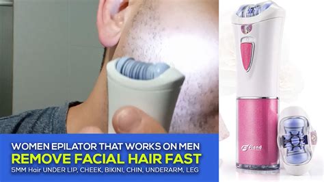 How To Use An Epilator And Does It Work On A Mens Beard Youtube