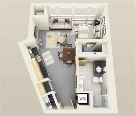 26 Studio Apartment Building Plans Ideas That Optimize Space And Style